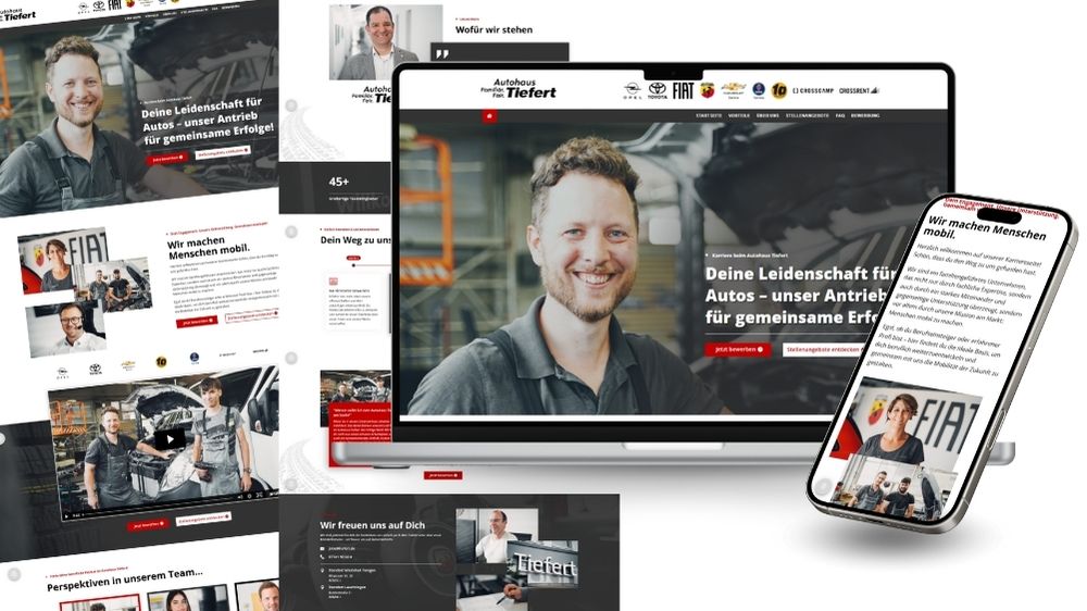 Launch neue Karriereseite